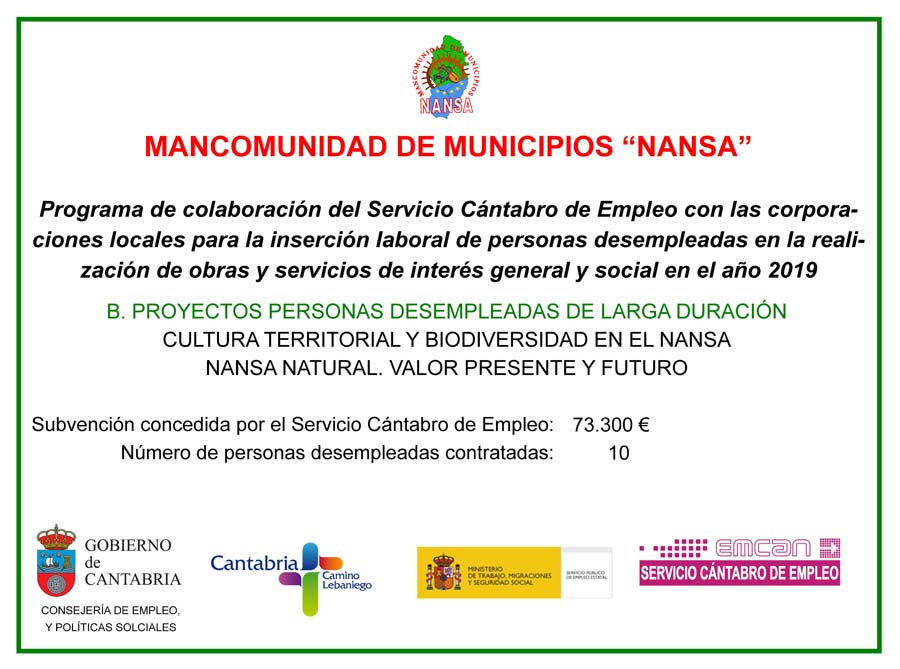 Cartel Cultura Territorial /Nansa Natural